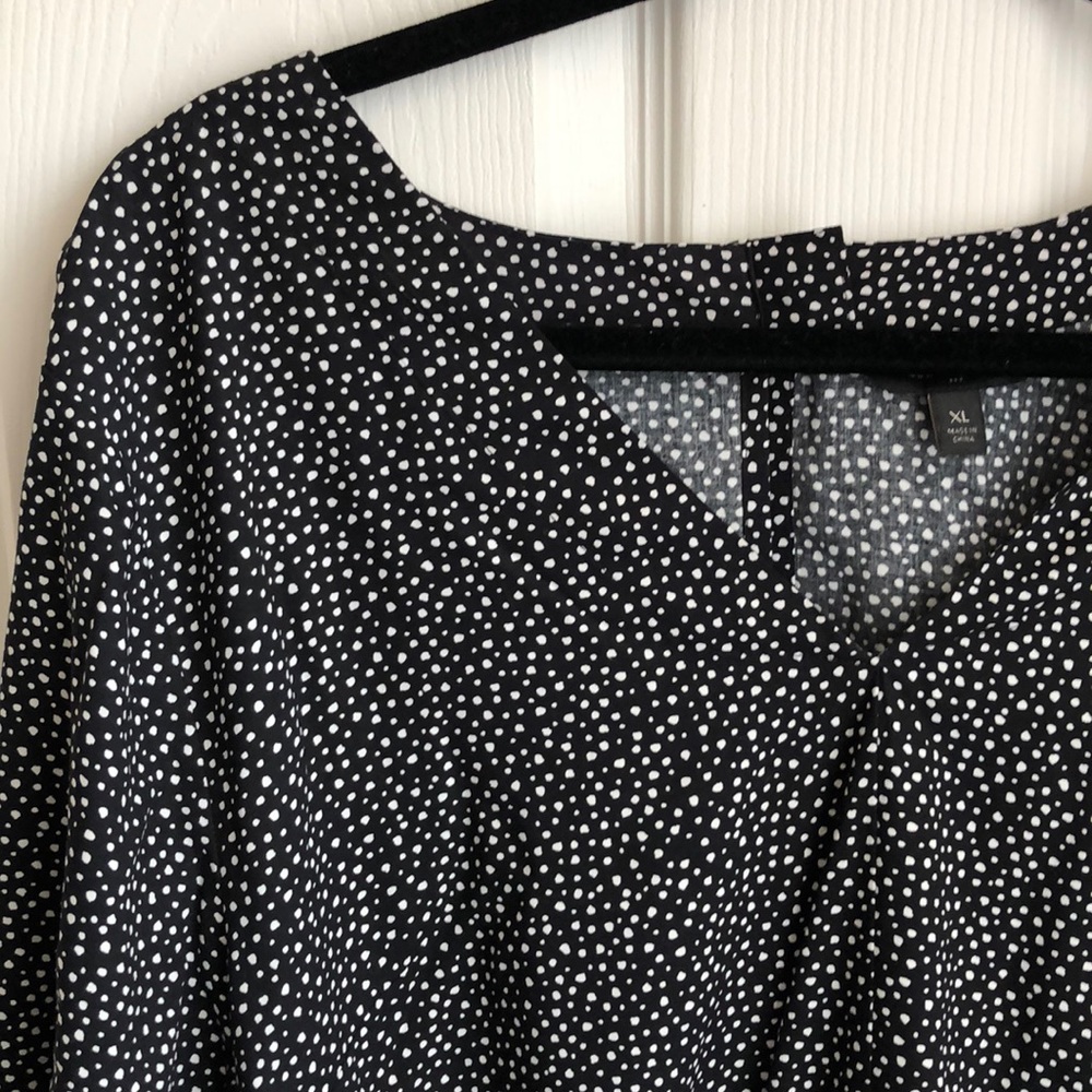 Banana Republic Blue Polka Dot Romper